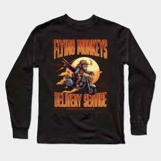 Flying Monkey Delivery Service Long Sleeve T-Shirt